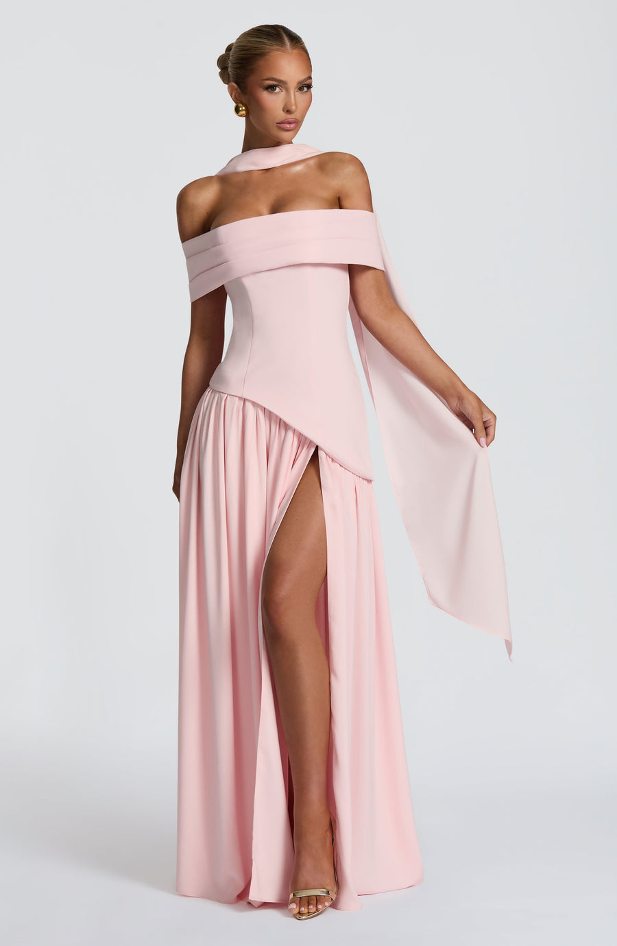 Sigrid Maxi Dress – Blush