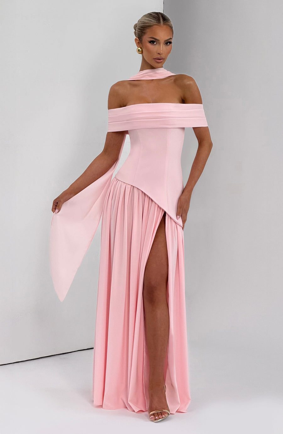 Sigrid Maxi Dress – Blush