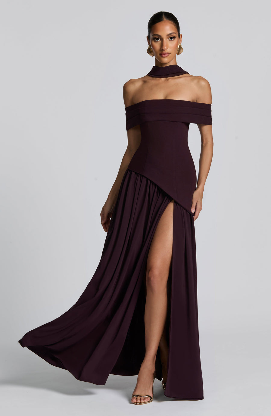 Sigrid Maxi Dress – Plum