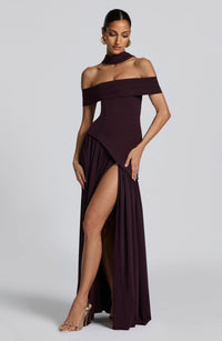 Sigrid Maxi Dress – Plum