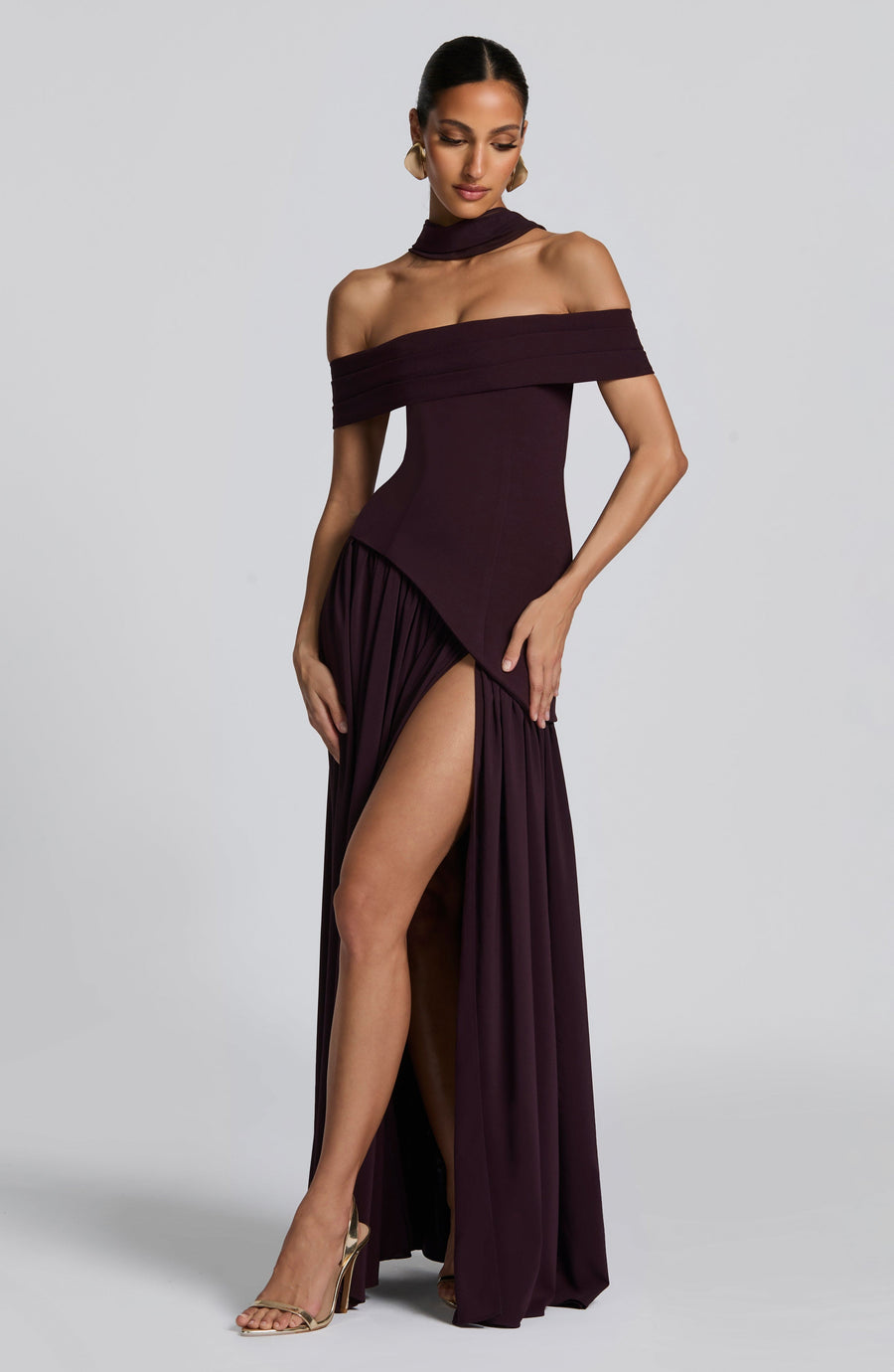 Sigrid Maxi Dress – Plum