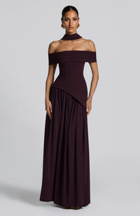 Sigrid Maxi Dress – Plum