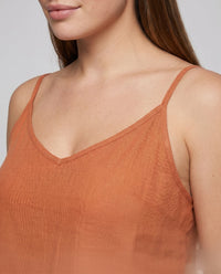 Delphine Airy Linen Top