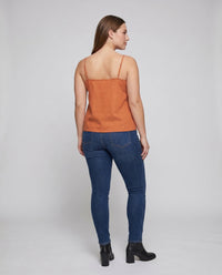 Delphine Airy Linen Top