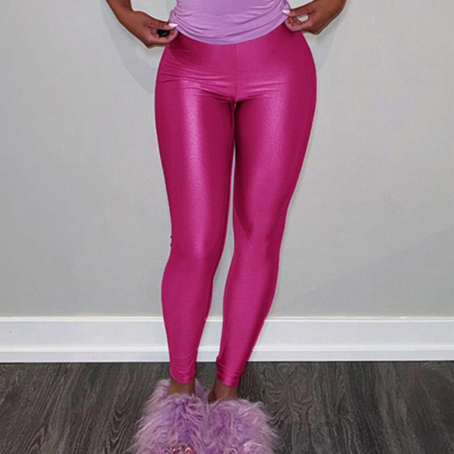 Delphine Leggings in Magenta