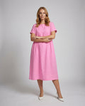 Delphine Linen Midi Dress