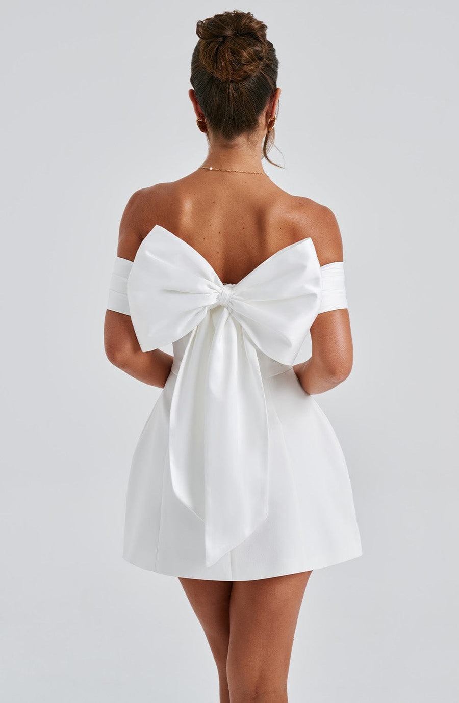 Melina Mini Dress – Ivory