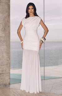 Linnea Maxi Dress – Ivory