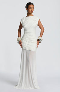 Linnea Maxi Dress – Ivory