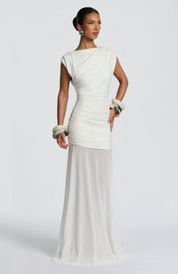 Linnea Maxi Dress – Ivory