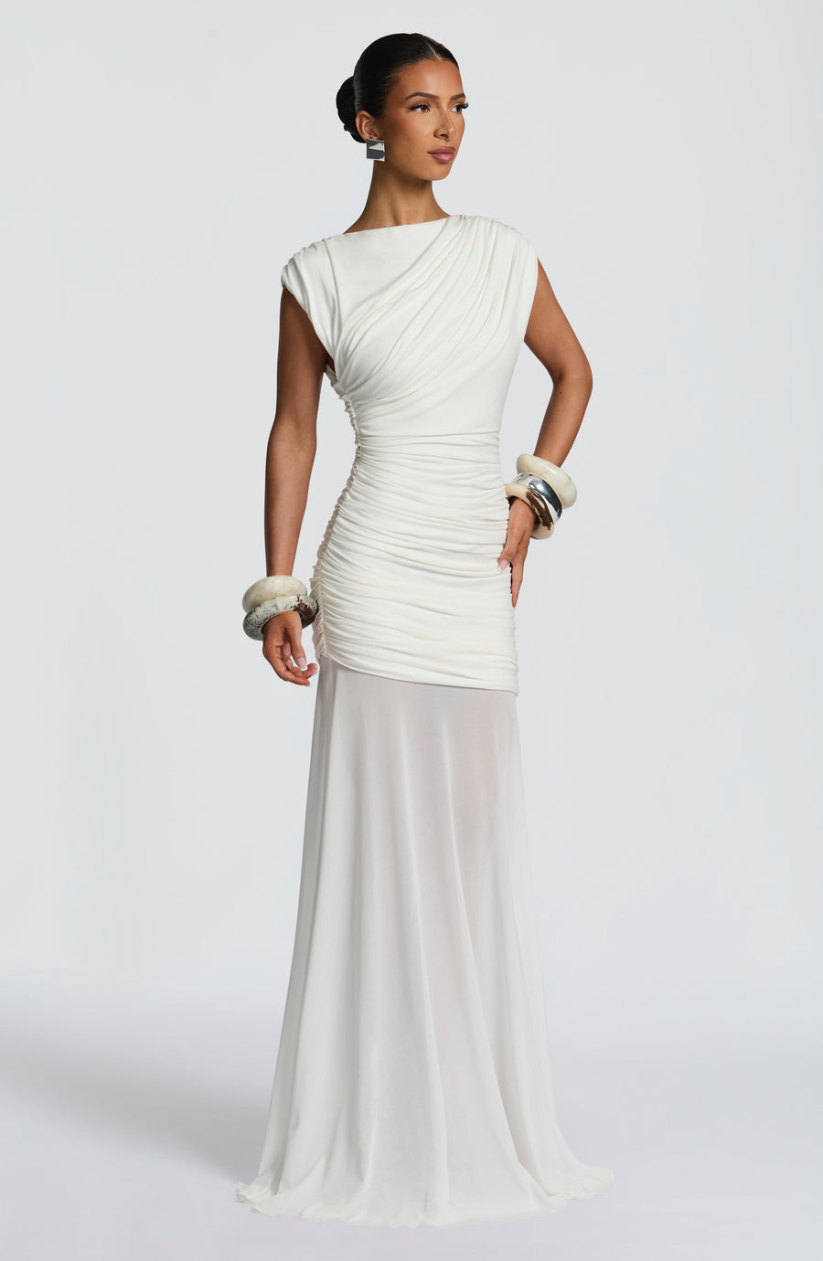 Linnea Maxi Dress – Ivory