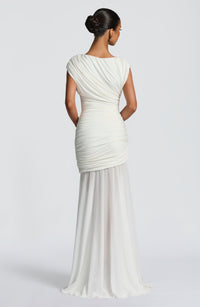 Linnea Maxi Dress – Ivory
