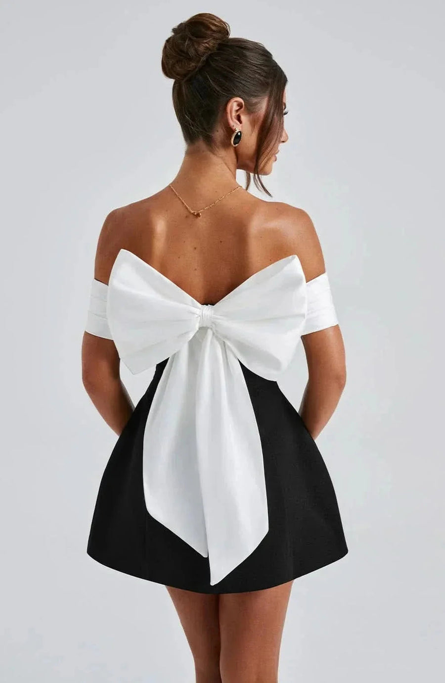Demi | Bow Mini Dress