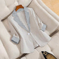 Denise Elegant Linen Jacket
