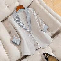 Denise Elegant Linen Jacket