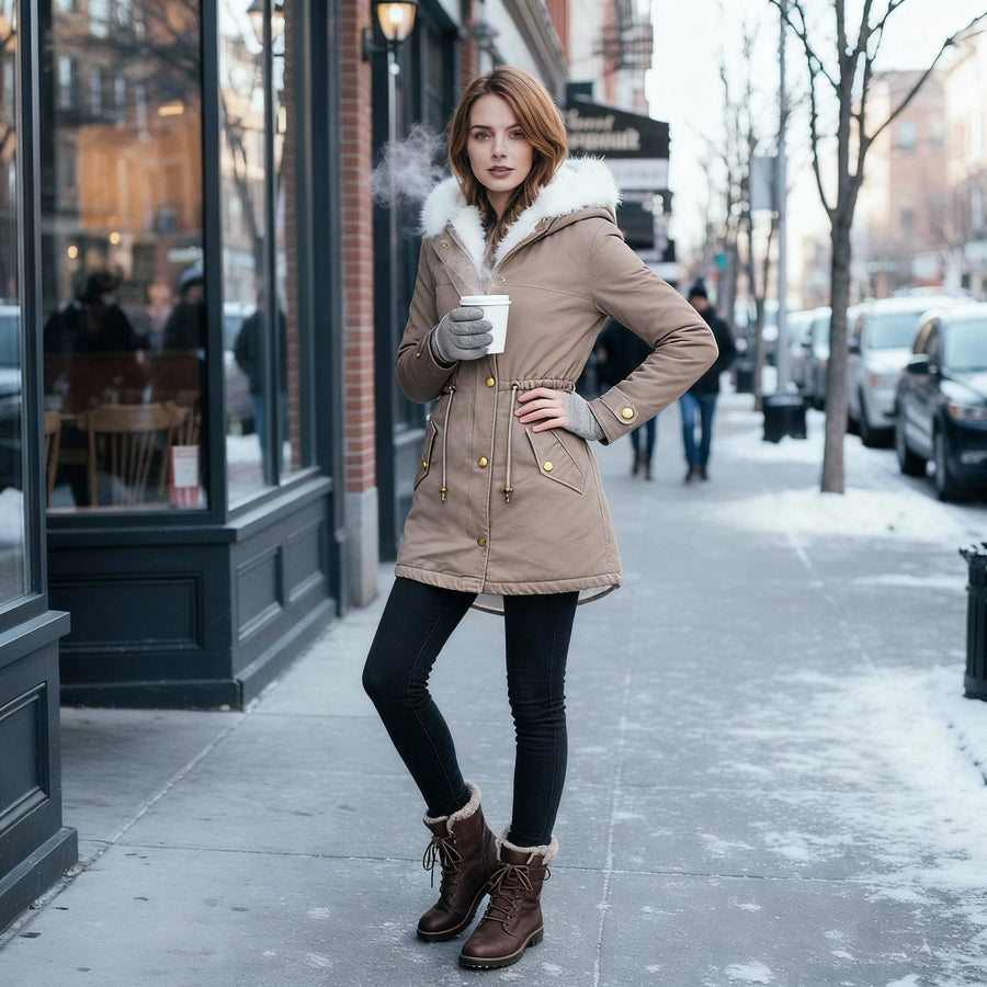 Denise Jacket in Beige