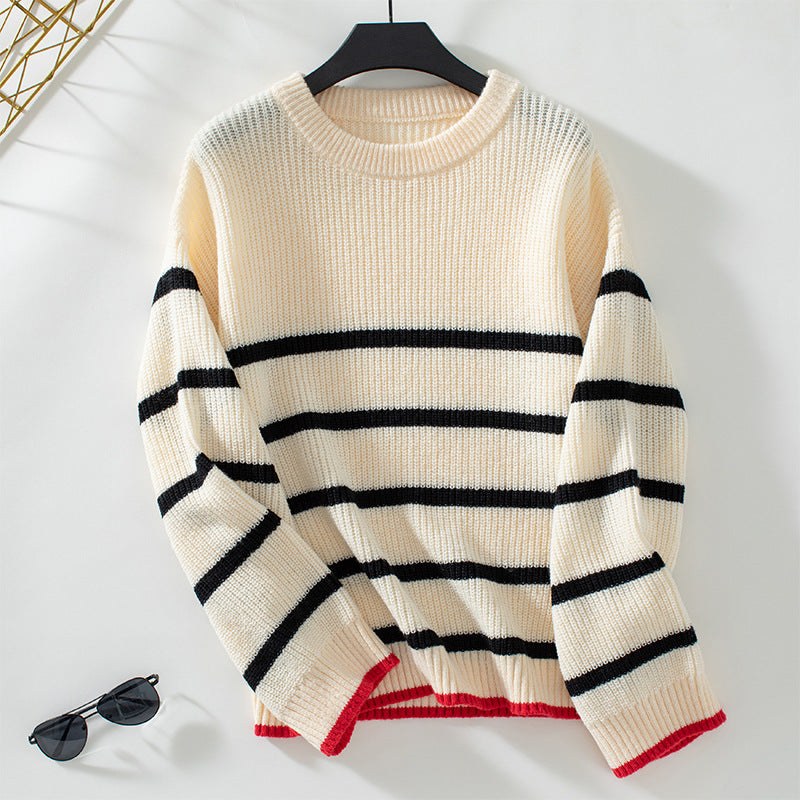 Denise Knit Sweater in Apricot