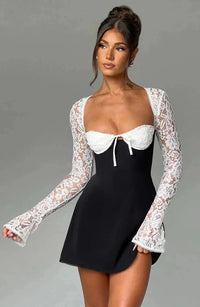 Denise | Lace Mini Dress