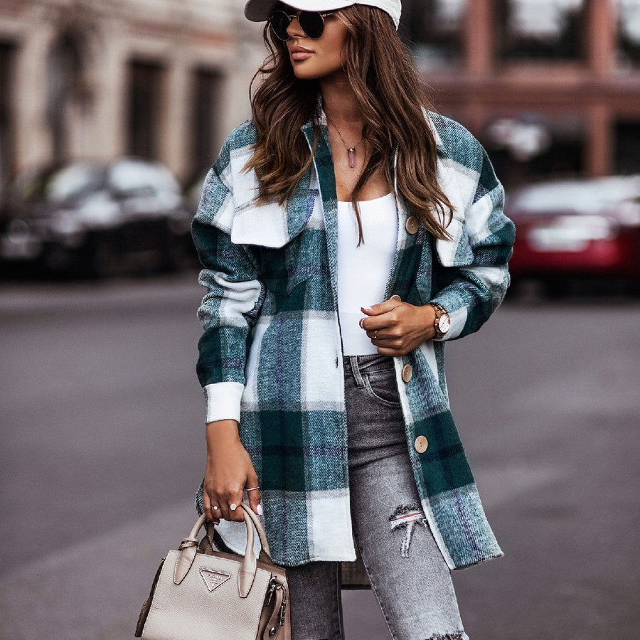 Denise Shirt with Chest Pocket and Pockets