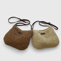 Svanhild | Women's Woven Straw Crossbody Bag