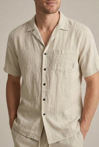 Men's Linen Two-Piece Set Relaxed Fit