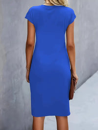 Katie | Women's Classic Short Sleeve Bodycon Dress