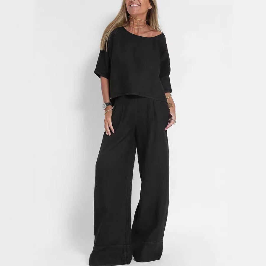 Diana Casual Linen Top