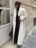 Diana Elegant Coat with Pockets and Oversized
