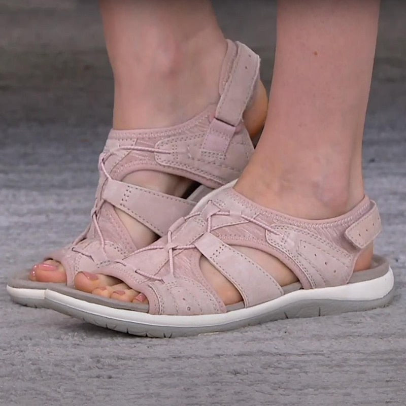 Diederik Orthopaedic Sandals in Pink