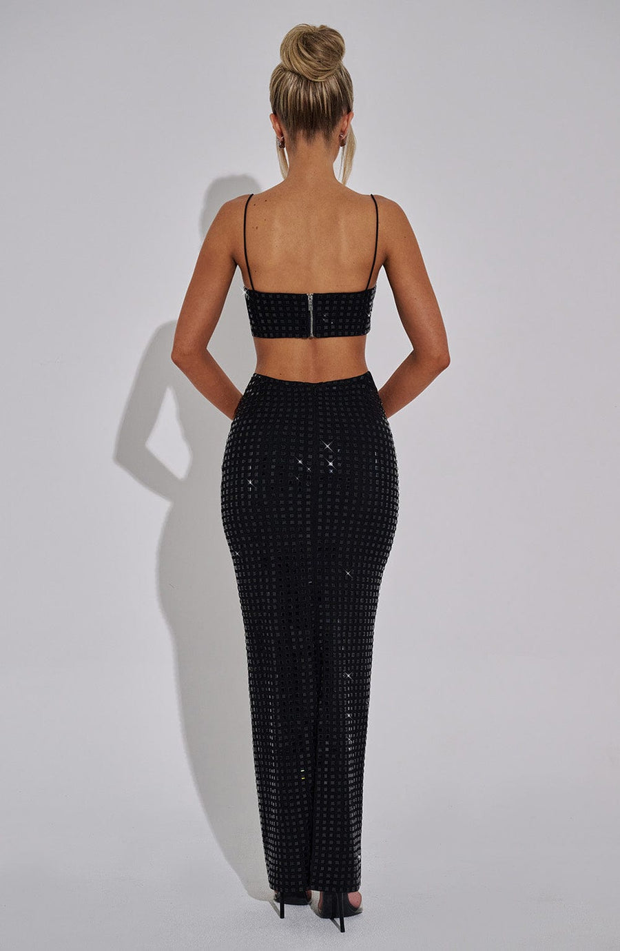 Elvie Maxi Skirt in Black