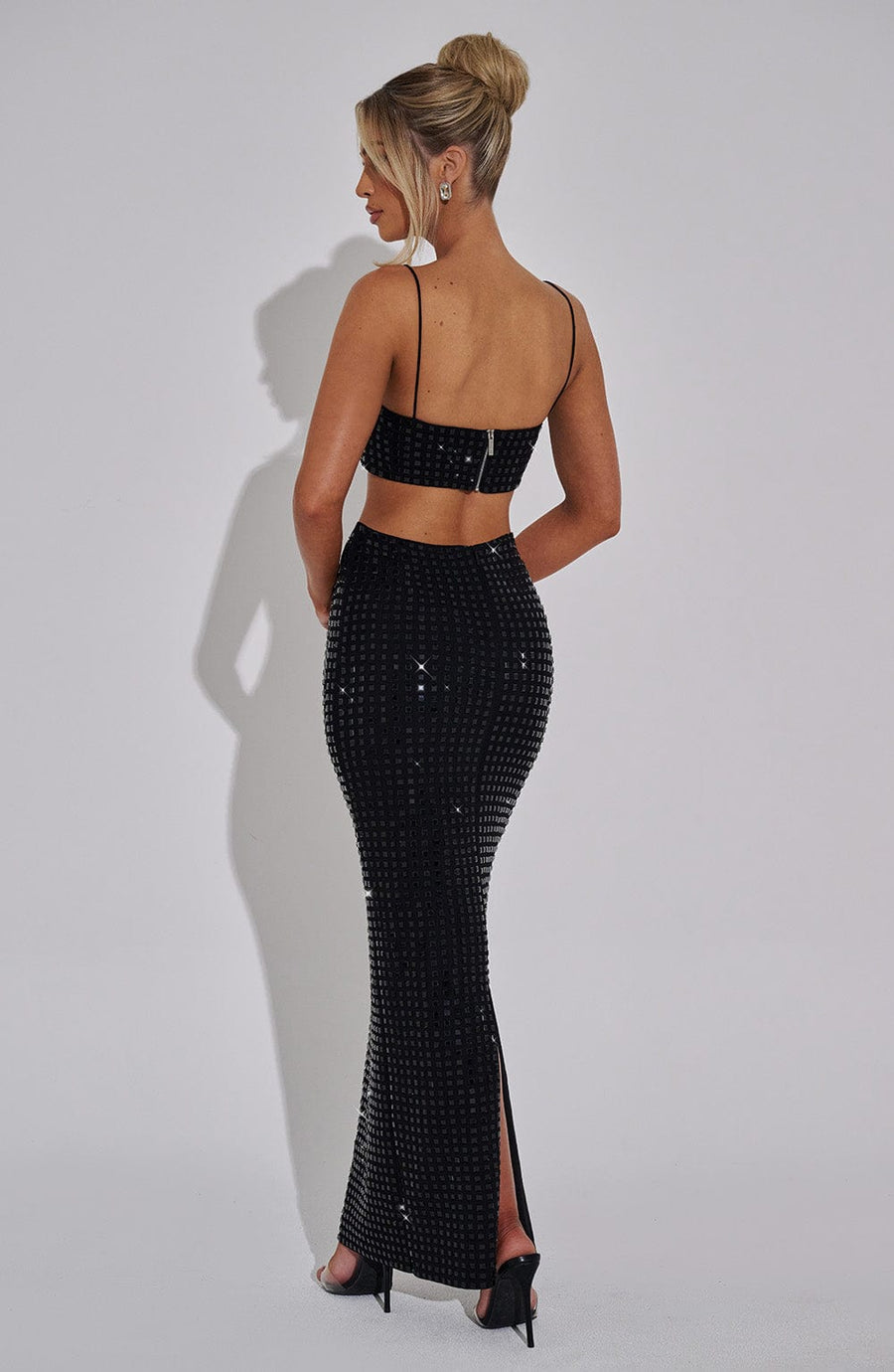 Elvie Maxi Skirt in Black