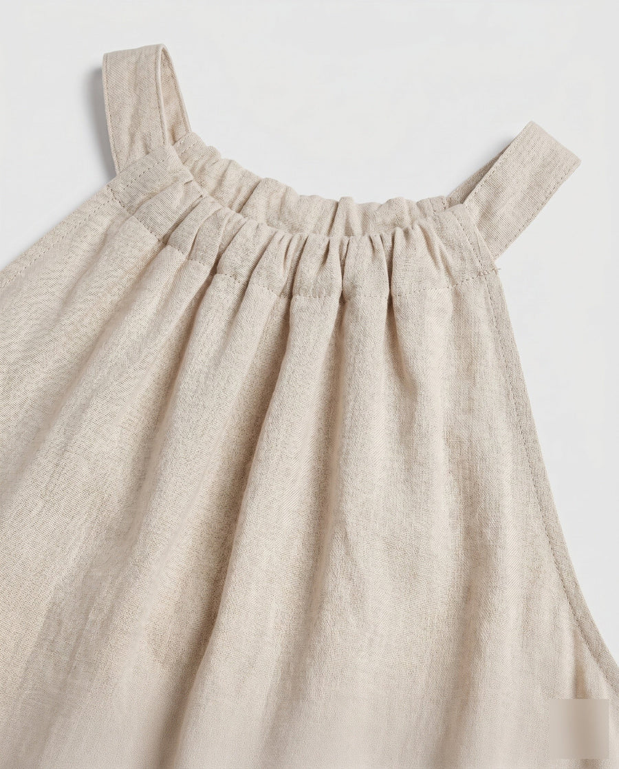 Dinah Airy Linen Summer Dress