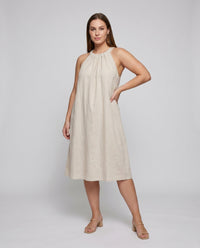 Dinah Airy Linen Summer Dress