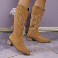 Dinah Boots in Brown