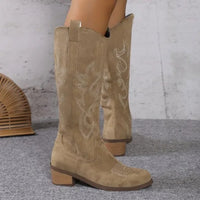 Dinah Boots in Khaki