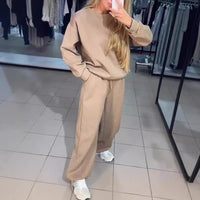 Dinah Casual Suit in Apricot
