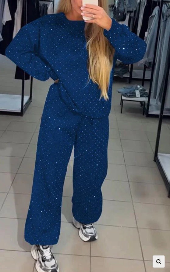 Dinah Casual Suit in Blue