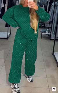 Dinah Casual Suit in Green