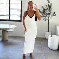Dinah Dress with V-Neck