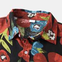 Dinah Shirt with Short Sleeve in Black
