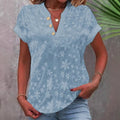 Dita Blouse with V-Neck