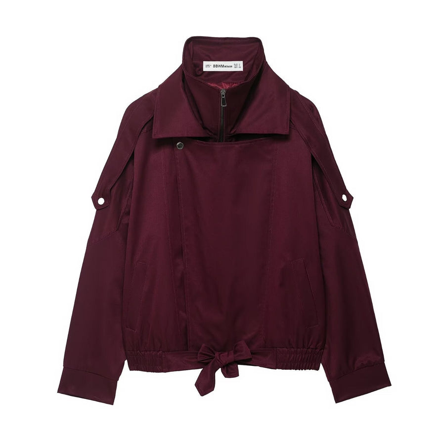 Dita Casual Jacket in Rotbraun