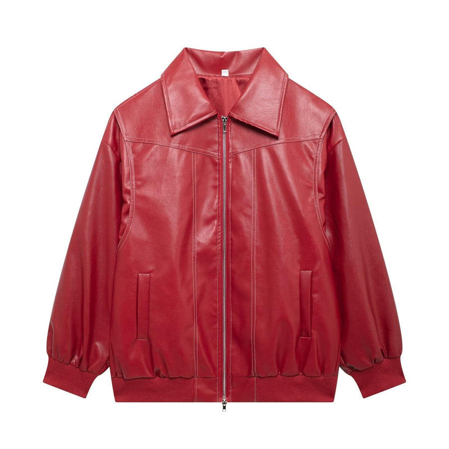 Dita Casual Leather Jacket