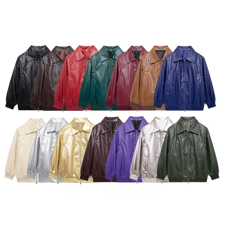 Dita Casual Leather Jacket