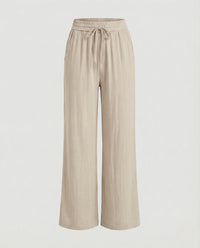 Dita Linen Dress in Apricot
