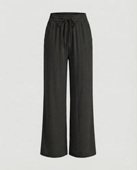 Dita Linen Dress in Black
