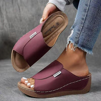 Dolores™ Comfortable Arch Support Shoes in Burgundy