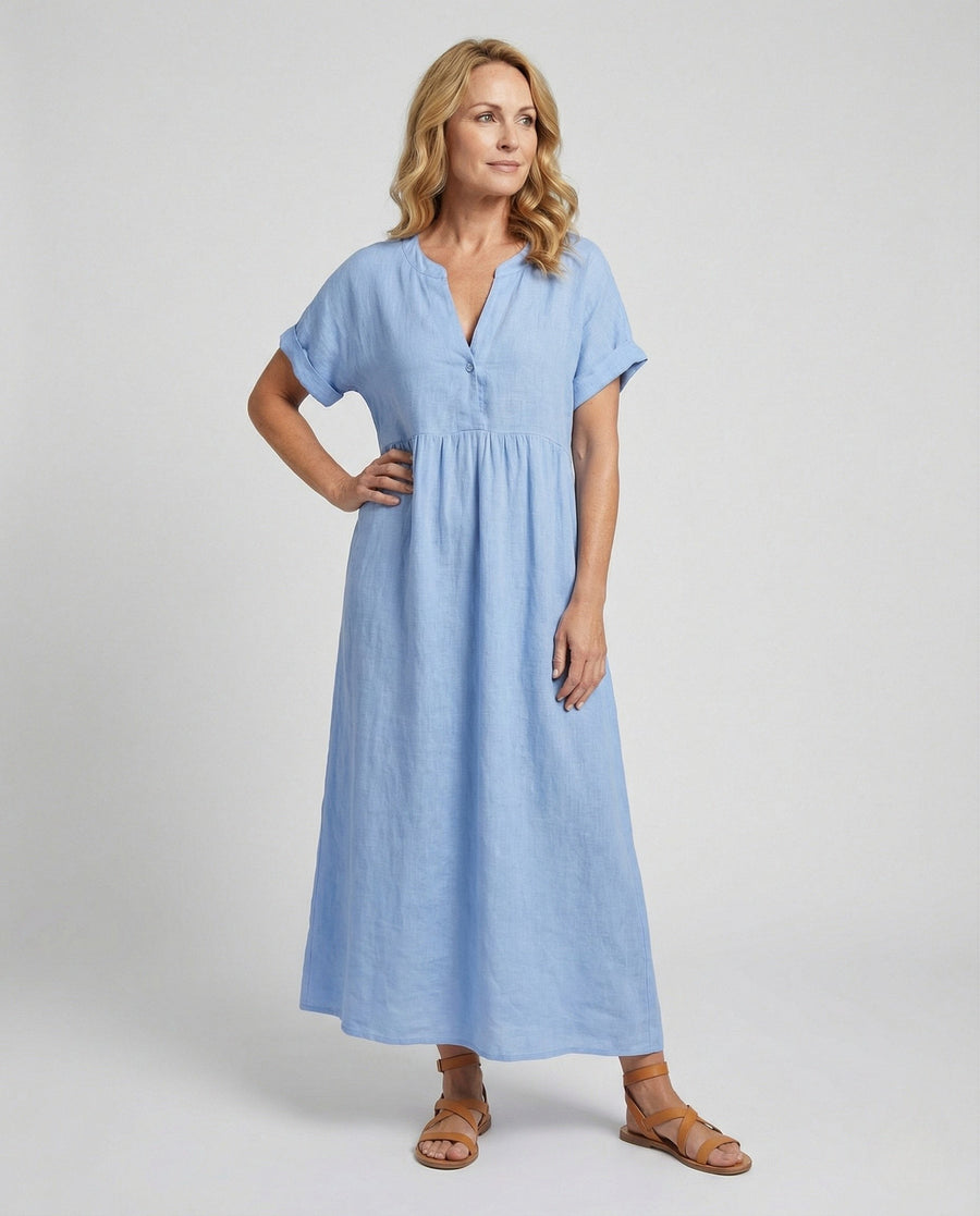 Dora Blouse with Short Sleeve
