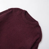 Dora Casual Knit Sweater with Crew Neck