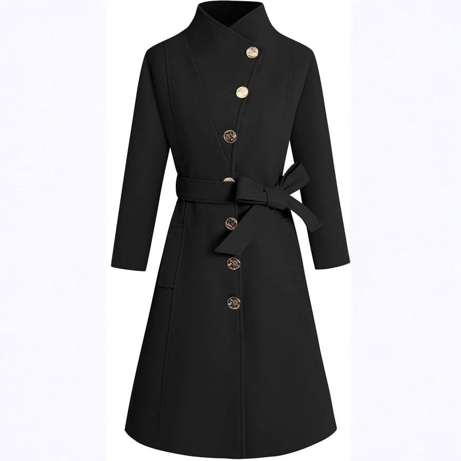 Dora Elegant Coat with Belted